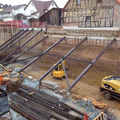 Ditzingen, Neubau Mehrfamilien-Haus mit Tiefgarage