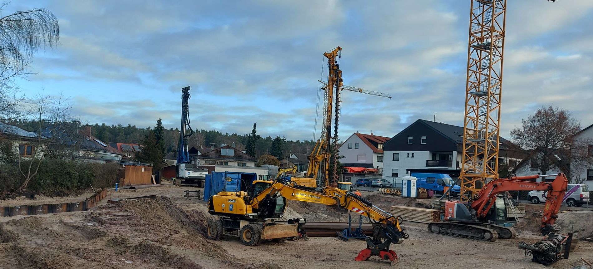 HEMHOFEN; Neubau eines Wohnquartiers mit Tiefgarage